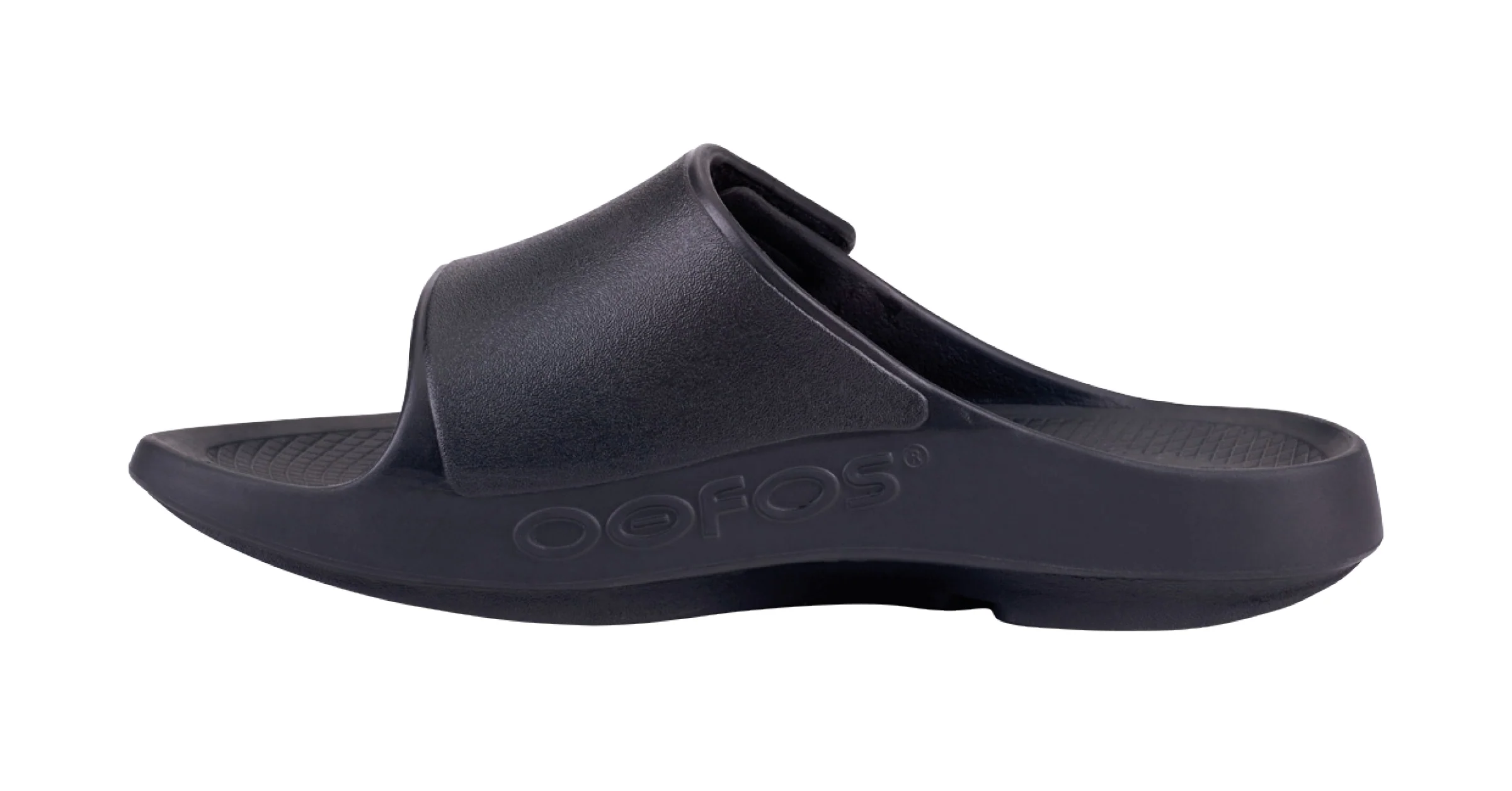 Men's OOahh Sport Flex Slide - Black Matte - Image 3