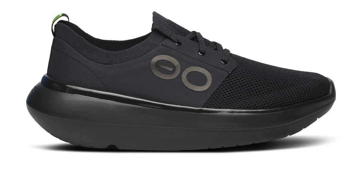Men's OOmy Stride Shoe - Black/Black - Image 2