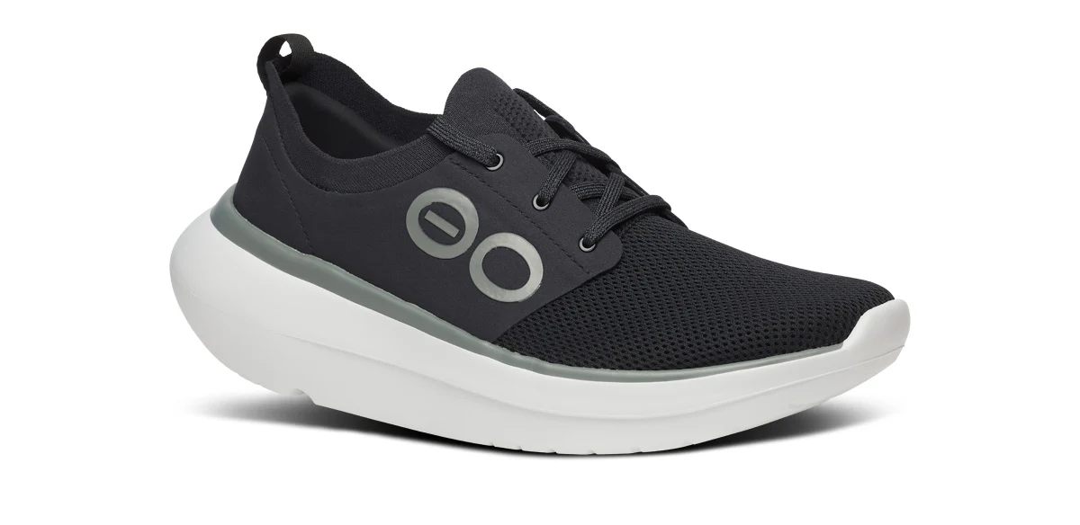 Men's OOmy Stride Shoe - White/Black