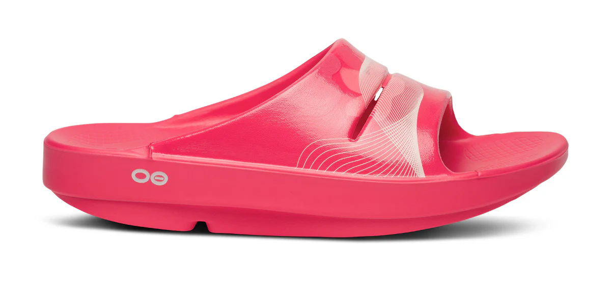 Women's OOahh Slide - Neon Berry Breeze - Image 2