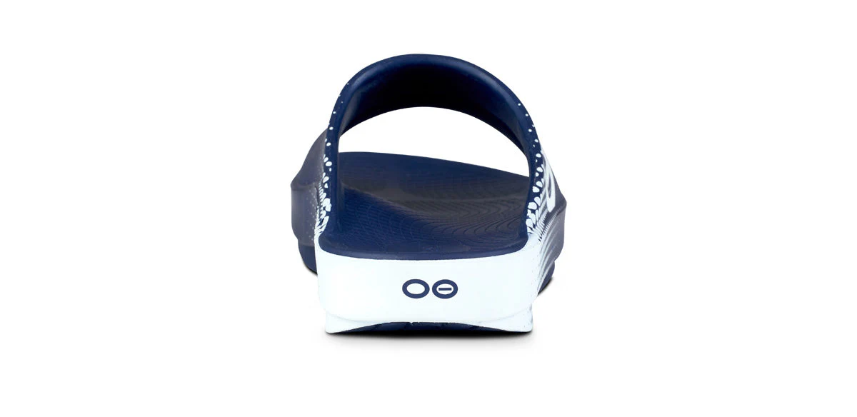Women's OOahh Sport Slide - Navy Matrix - Image 6