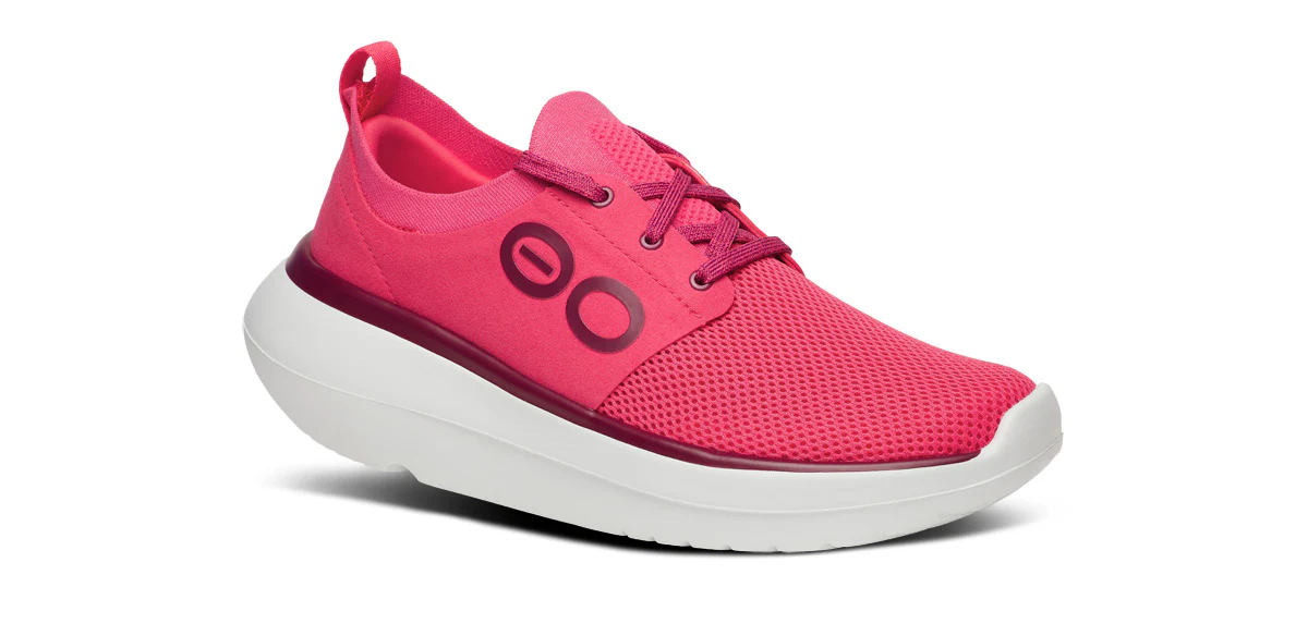 Women's OOmy Stride Shoe - Neon Berry