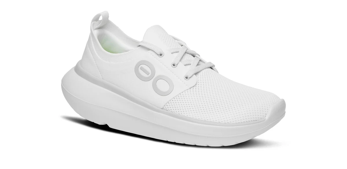 Women's OOmy Stride Shoe - White/White