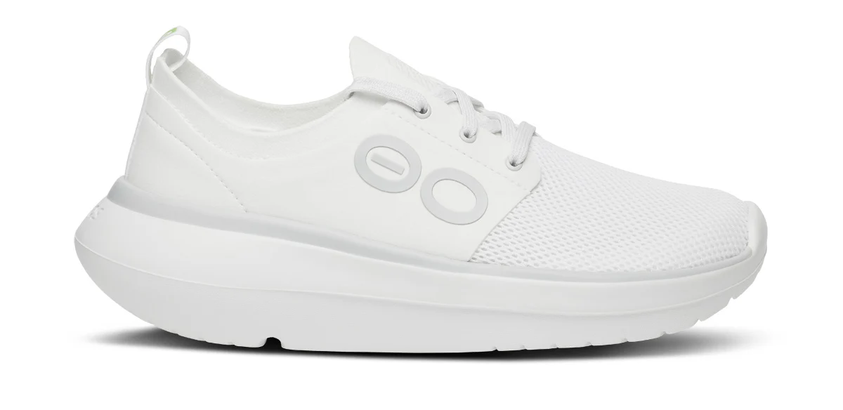 Women's OOmy Stride Shoe - White/White - Image 2